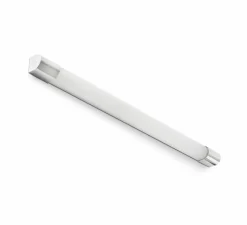 Applique*Faro Applique murale, Kiva 1200, , IP44, LED, 3000K, 1852 lm, L6,8cm, H120cm - chrome