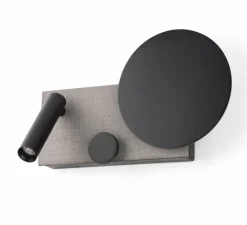 Applique*Faro Applique murale, KLEE droite, , L30cm, H27cm - gris