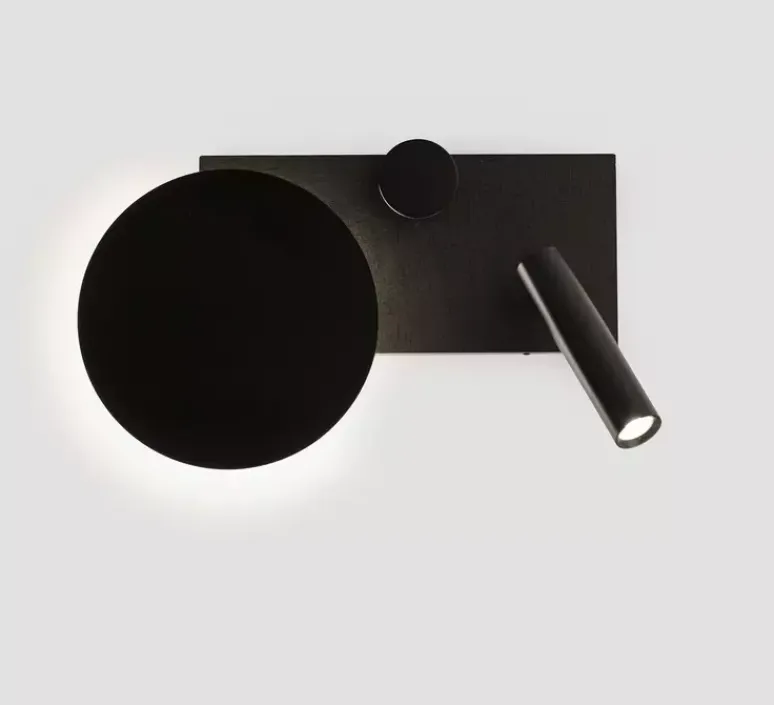 Applique*Faro Applique murale, KLEE droite, , 2700K, 1021lm, L30cm, H27cm - noir