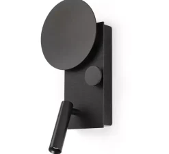 Applique*Faro Applique murale, KLEE droite, , 2700K, 1021lm, L30cm, H27cm - noir