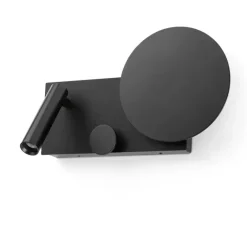 Applique*Faro Applique murale, KLEE droite, , 2700K, 1021lm, L30cm, H27cm - noir