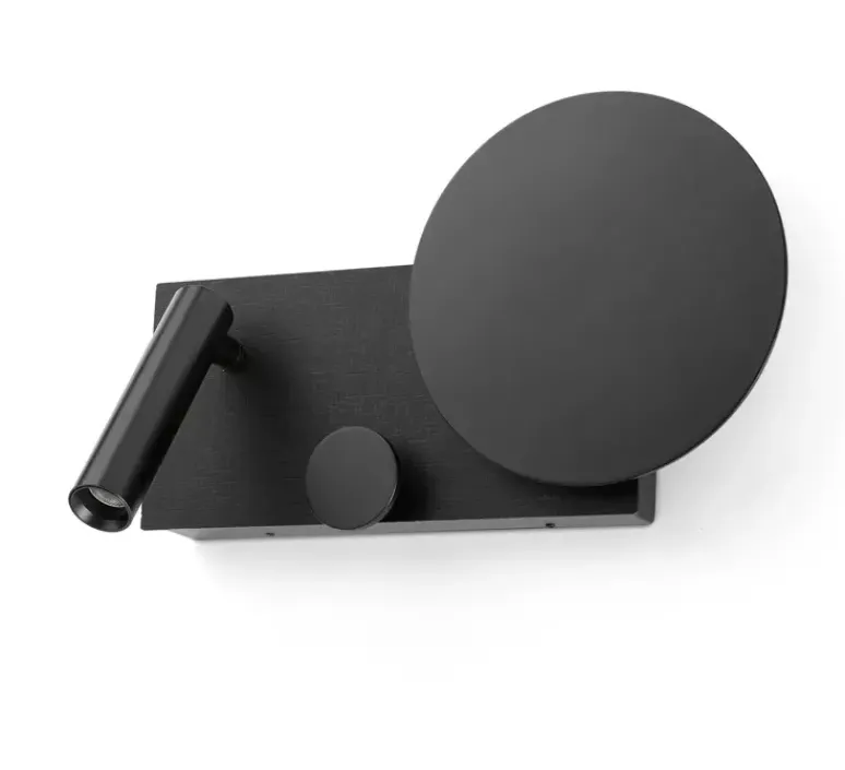 Applique*Faro Applique murale, KLEE droite, , 2700K, 1021lm, L30cm, H27cm - noir