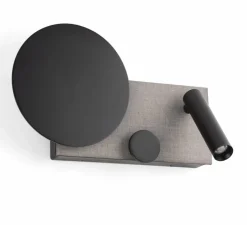 Applique*Faro Applique murale, KLEE gauche, , L30cm, H27cm - gris