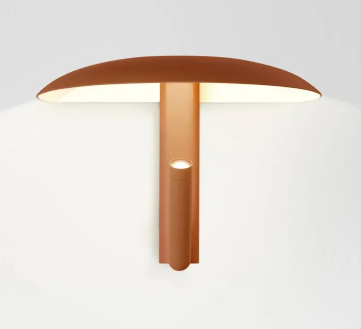 Applique murale, Konoha, terracotta, LED, 2700K, 137 lm, L27,4cm, H20,8cm - Marset