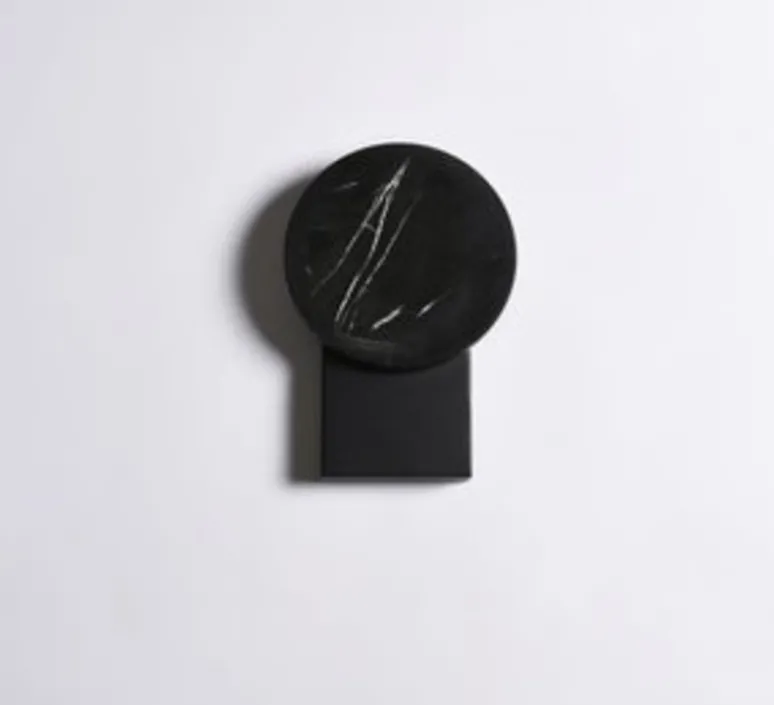 Applique*Eno Studio Applique murale, Laga, , LED, dim, 3000K, 300 lm, L16cm, H24cm - noir