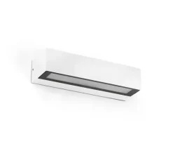Applique*Faro Applique murale, Lako, , IP65, LED, 3000K, 600 lm, L22cm, H4,8cm - blanc mat