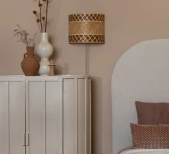 Applique*Good&Mojo Applique murale, Langkawi, , Ø32cm, H25cm - naturel et marron