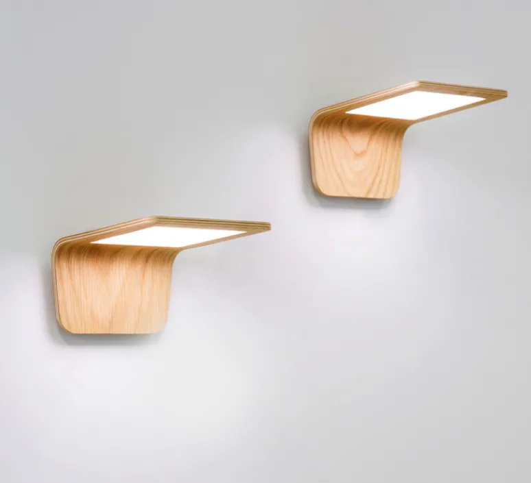 Applique*Tunto Applique murale LED, Butterfly, , 3000K, L17,5cm - chêne