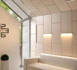 Applique*Tunto Applique murale, LED40, , L70cm, H4cm, 800lm, 3000K, dimmable - chêne