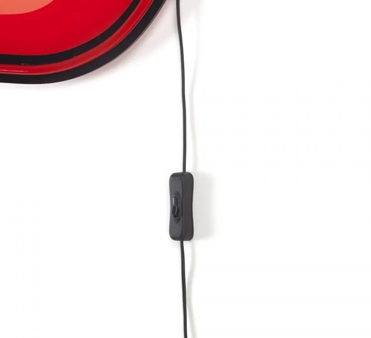 Applique murale, LED Neon Signs Mouth, bouche, LED, L47cm, H2cm - Seletti