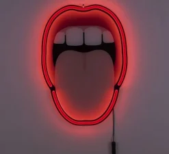 Applique murale, LED Neon Signs Tongue, langue, LED, L58cm, H2cm - Seletti