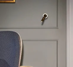 Applique*Marset Applique murale, Ledtube A, , LED, 2700K, 226 lm, L6,5cm, H6,5cm - bronze