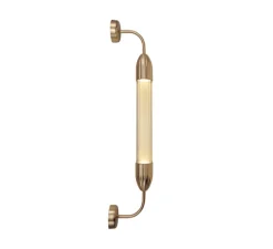 Applique*Umage Applique murale, Lemon squeeze single short, , L8cm, H77cm - laiton, verre opalin