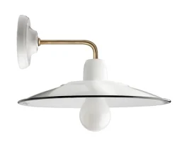 Applique*Zangra Applique murale, Light.039, , L28cm, H17cm - blanc