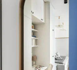 Applique*Zangra Applique murale, Light.128, laiton, blanc, Ø25cm, H33cm - laiton, verre opalin