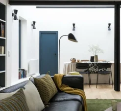 Applique*Zangra Applique murale, light.055, , H31cm, P20cm - noir