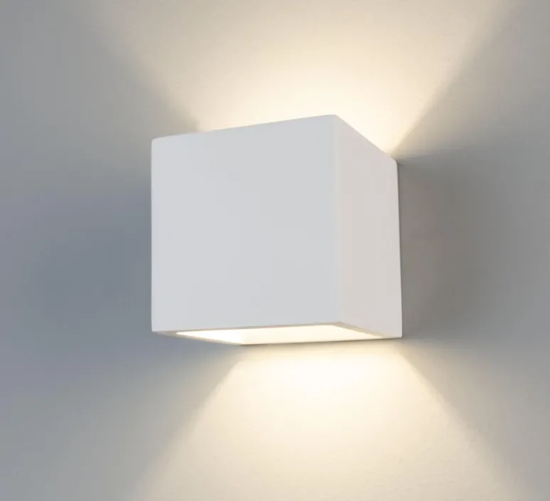 Applique*Mullan Lighting Applique murale, Lisbon, , Ø11.5cm, H11.5cm - blanc