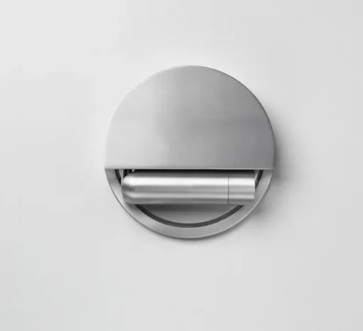 Applique murale, liseuse, Ledtube R gauche, aluminium, avec grille, LED, 2700k, 115,5lm, H13,2cm - Marset