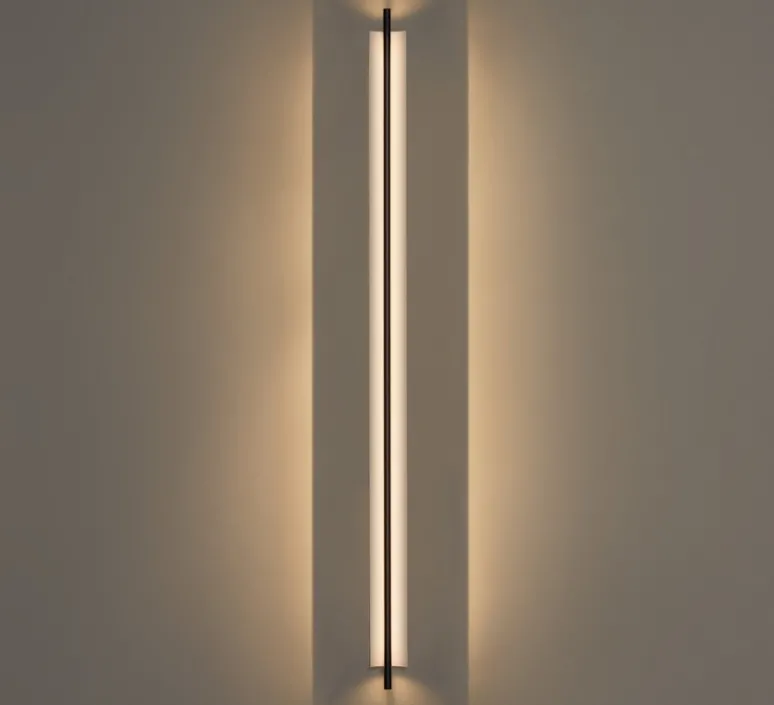 Applique*Santa & Cole Applique murale, Lámina 165, , LED, dim, 2700K, 1484 lm, L9cm, H179,8cm - noir