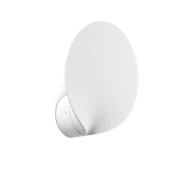 Applique murale, Lotus, blanc, LED, 3000k, 1120lm, Ø22,5cm, H11cm - Faro