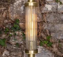 Applique*Mullan Lighting Applique murale, Louise, , Ø10cm, H47cm - laiton satiné