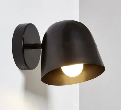 Applique*Luxcambra Applique murale, Lula A2, , Ø13cm, H13cm - noir