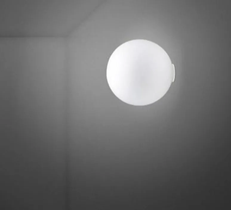 Applique*Fabbian Applique murale, Lumi F07, , IP44, Ø20cm, H21cm - blanc
