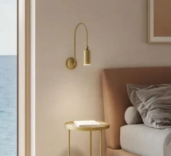 Applique*Il Fanale Applique murale, Madame 288.10.ME, , L6cm, H41,5cm - laiton