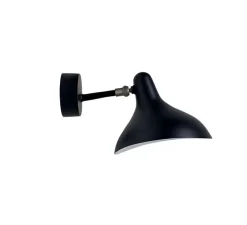 Applique murale, MANTIS BS5 MINI, noir, LED, 318lm, L25,5cm, H11,5cm - Dcw editions