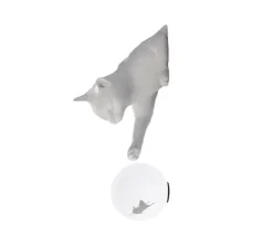 Applique*Karman Applique murale, Maoo, , L15cm, H30cm - blanc mat, verre givré