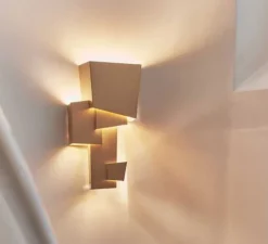 Applique*DCW éditions Paris Applique murale, MAP 1, , LED, 2700K, 1000lm, L17cm, H33cm - laiton