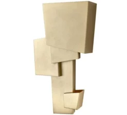 Applique*DCW éditions Paris Applique murale, MAP 1, , LED, 2700K, 1000lm, L17cm, H33cm - laiton