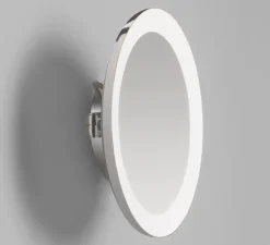 Applique murale, Mascali Round, chrome poli, IP44, LED, 3000K, 110lm, L21,5cm, H21,5cm - Astro Lighting