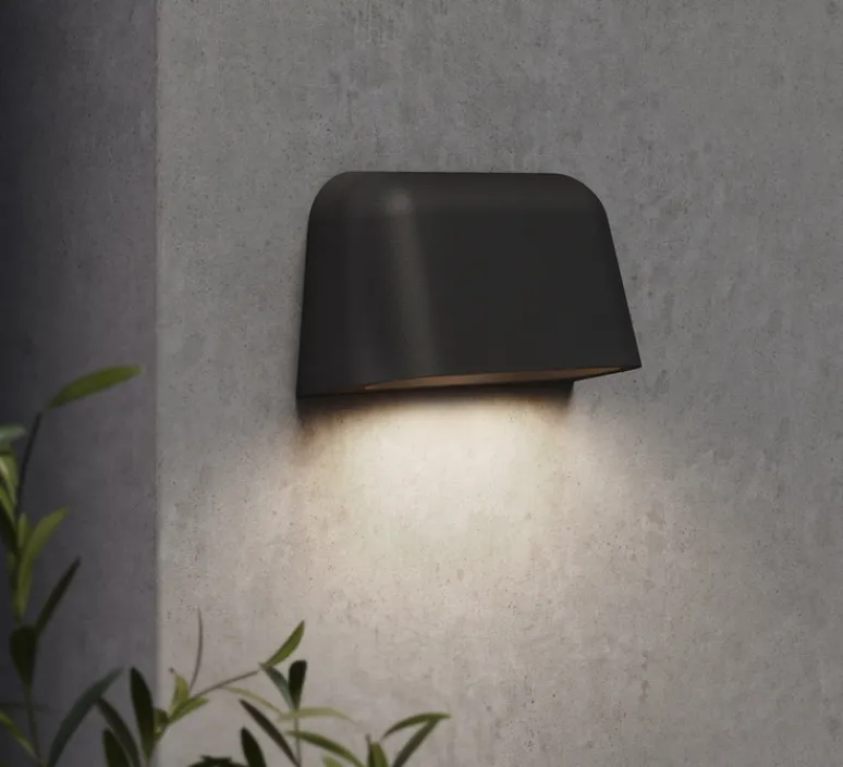 Applique*Astro Applique murale, Mast Twin, , IP44, L23cm, H13,3cm - noir texturé