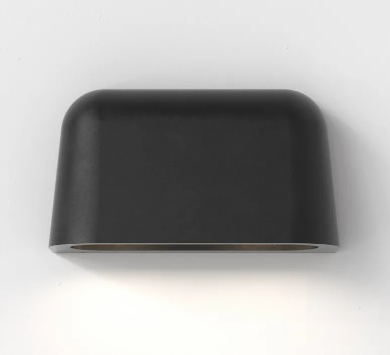 Applique*Astro Applique murale, Mast Twin, , IP44, L23cm, H13,3cm - noir texturé