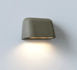 Applique*Astro Applique murale, Mast Twin, , IP44, L23cm, H13,8cm - béton mat