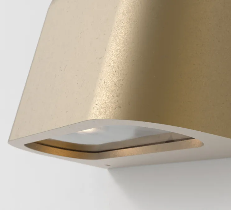 Applique murale, Mast Twin, laiton antique, IP44, L23cm, H13,3cm - Astro