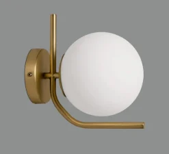 Applique*ACB Applique murale, Maui, , IP44, L15cm, H20,7cm - or