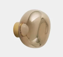 Applique murale, Melt Mini, bronze, LED, dim, 3000K, 800 lm, Ø25cm, H28cm - Tom Dixon