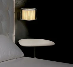 Applique*Marset Applique murale, Mercer, , Ø24,3cm - naturel