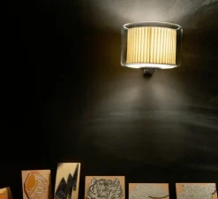 Applique*Marset Applique murale, Mercer, , Ø24,3cm - naturel