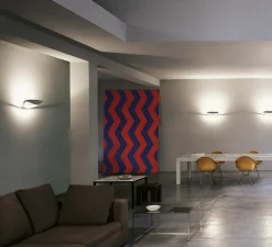 Applique*Artemide Applique murale, Mesmeri, , LED, 2700K, 2450lm, dimmable, L34cm, H7,9cm - blanc