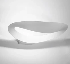 Applique*Artemide Applique murale, Mesmeri, , LED, 2700K, 2450lm, dimmable, L34cm, H7,9cm - blanc