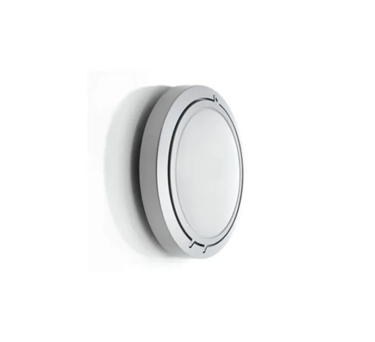 Applique*Luceplan Applique murale, Metropoli, D2027P1, , IP65, Ø27cm, H10cm - aluminium peint