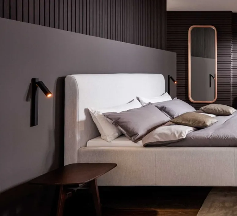 Applique*Wever&Ducré Applique murale, Mick Snooze 1.0, , LED, 3000K, 205lm, L15,6cm, H37,5cm - Wever & Ducré noir, or