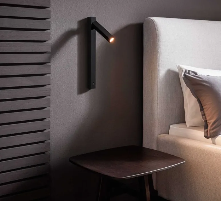 Applique*Wever&Ducré Applique murale, Mick Snooze 1.0, , LED, 3000K, 205lm, L15,6cm, H37,5cm - Wever & Ducré noir, or