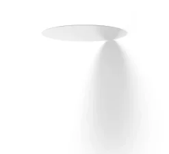 Applique*Luceplan Applique murale, Millimetro, , LED, dim, 2700K, 1427 lm, Ø25cm, H3cm - argent