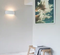 Applique murale, Milo, blanc céramique, L31cm, H13cm - Astro