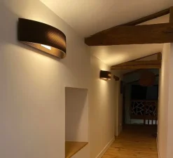 Applique*Az'Art Applique murale, Miluna, , L61cm, H14,5cm - marron