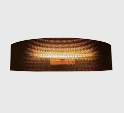 Applique*Az'Art Applique murale, Miluna, , L61cm, H14,5cm - marron